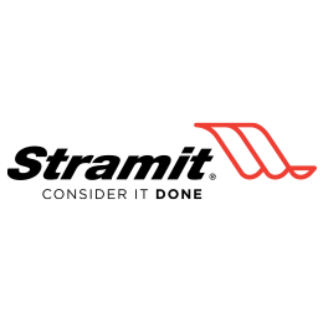 Stramit logo – supplier of metal roofing, rainwater goods and structural products for Pitch Perfect Roof Plumbing.